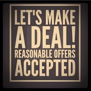 Make me an offer! 😊